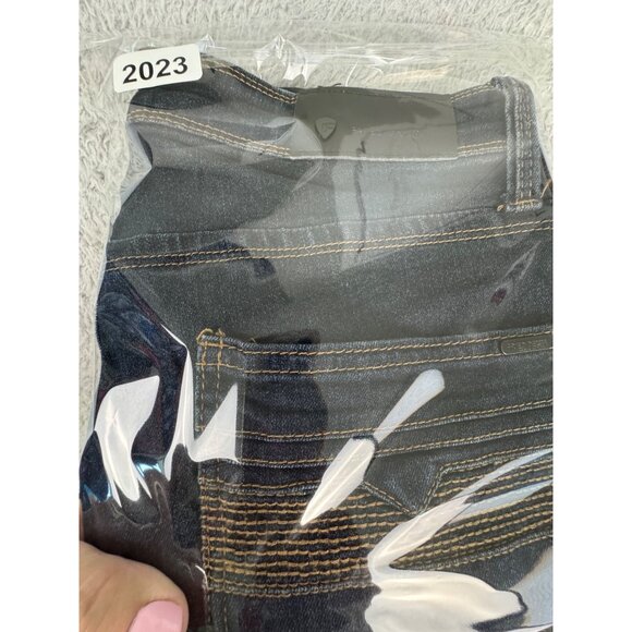 Fried Denim Mens 32/30 Slim Fit Dress Jeans Dark Wash Dinner Comfort - Picture 12 of 12